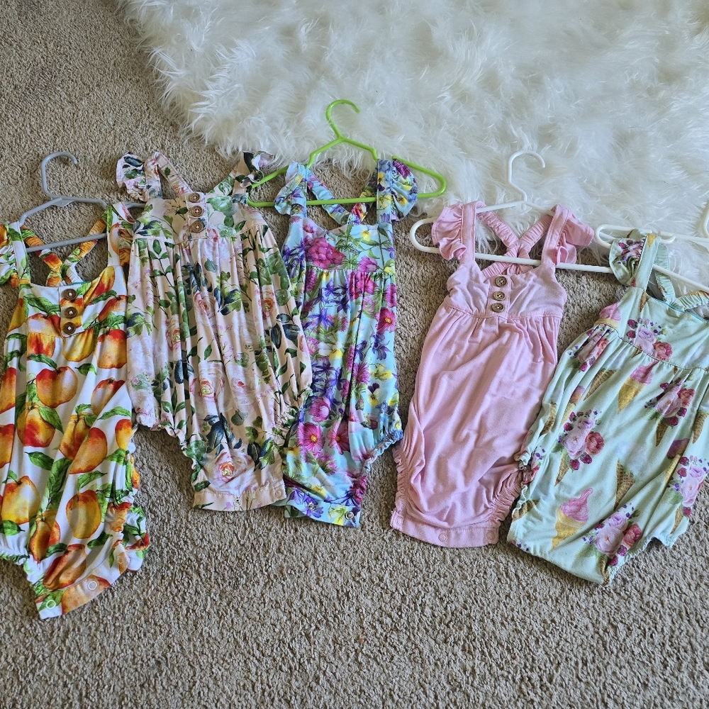 Posh Peanut Bubble Romper Lot